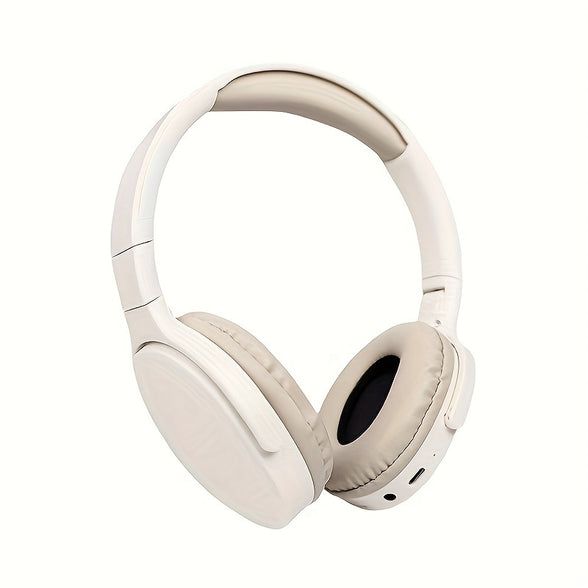 Premium Over-Ear Wireless Headphones: 20H Playtime, Foldable, Ideal for Teens & Adults