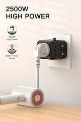 Temu Universal Travel Adapter: Compact, Safe, and Versatile for Over 180 Countries