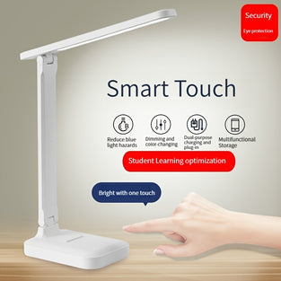 Dimmable Desk Lamps 3-level Touch Dimming Eye Protection LED