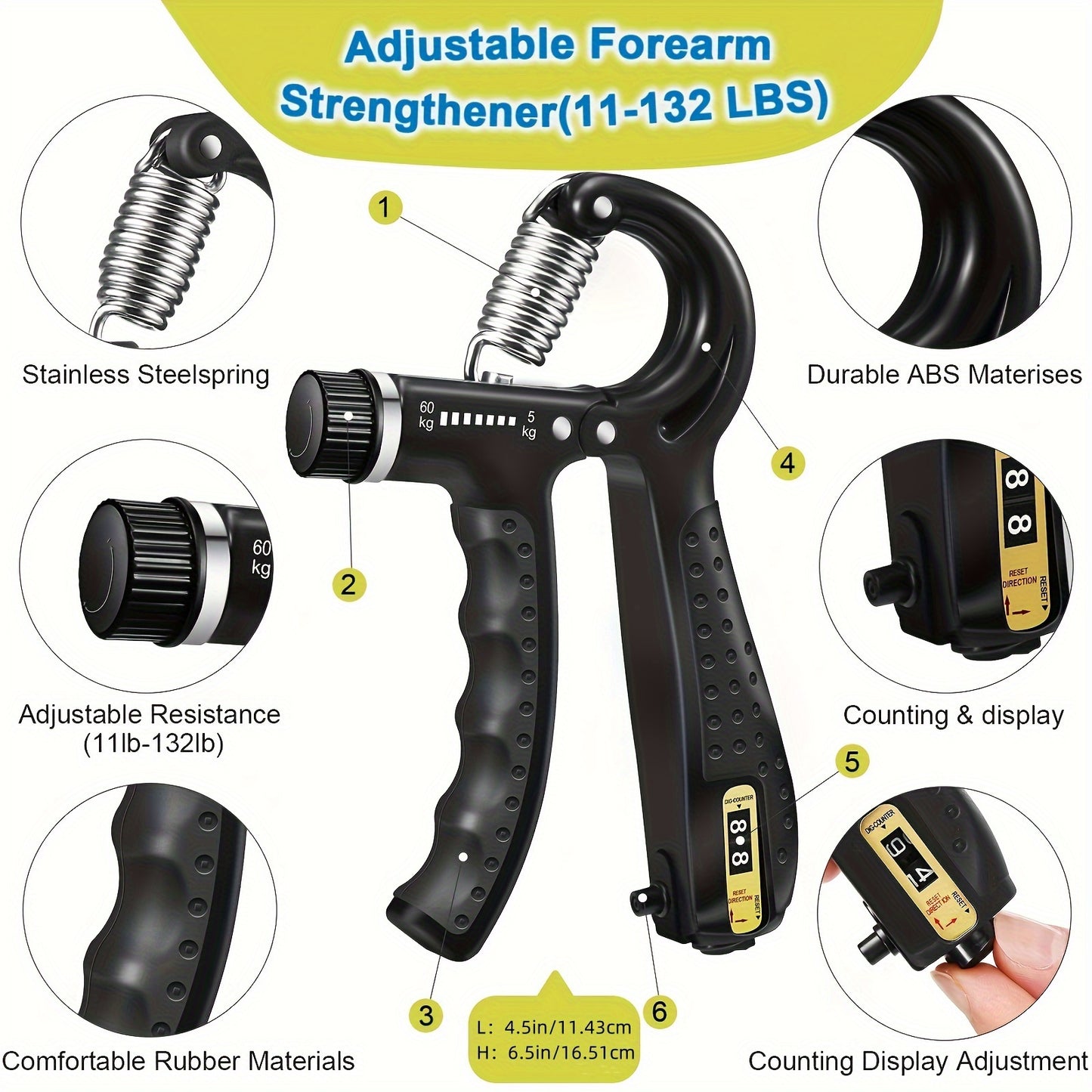 PowerGrip 5-Piece Forearm