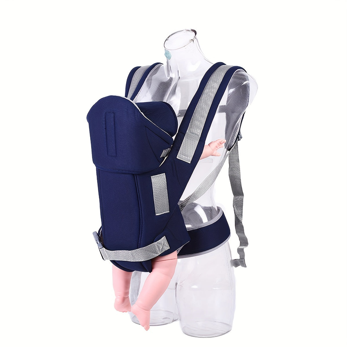 Portable Baby Carrier for Travel Comfortable Thickened Design Premium Materials Cozy and Secure for On the Go Parenting