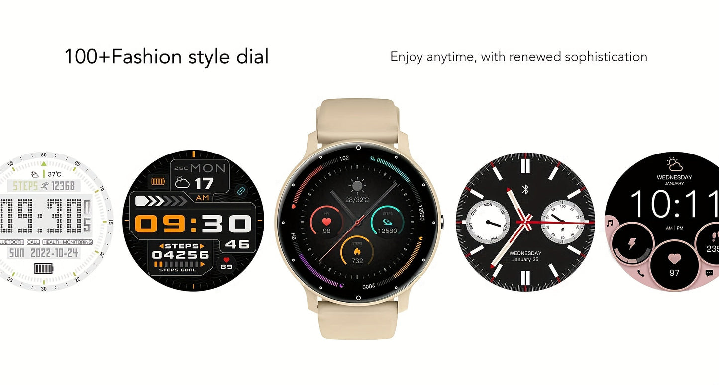 1.<br>39" Full Touch Screen Smart Watch with 100 Exercise Modes: The Ultimate Fitness Companion for Men and Women