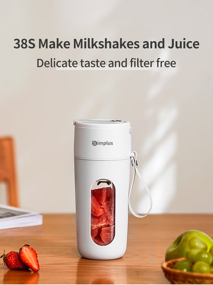 PowerBlend Portable Juicer: 400ml Capacity,