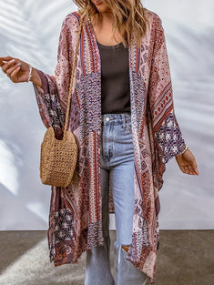 Boho Chic Plus Size Kimono for Women