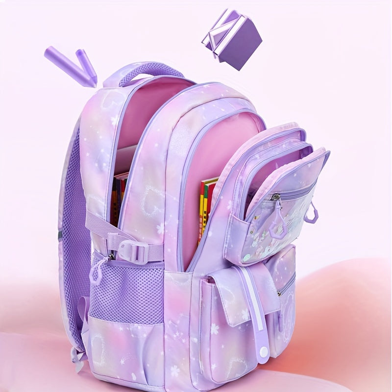 Chic & Spacious: Cute Large-Capacity Backpack for Stylish Students