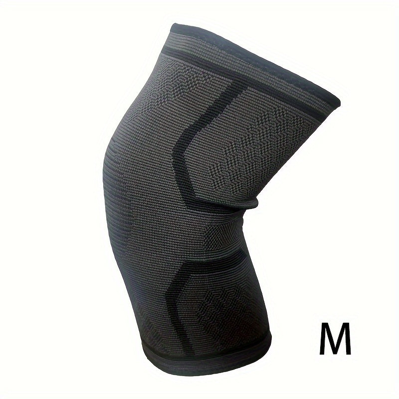 Knitted Sports Knee Pad: Warm and Coldproof for Outdoor Activities - Recommended Size Up for Ultimate Comfort