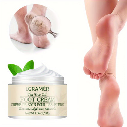 Tea Tree Oil Foot Cream For Dry Cracked Feet&Heel