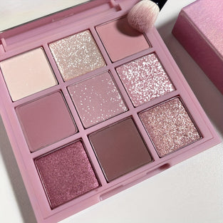 9-Color Pink Eyeshadow Palette