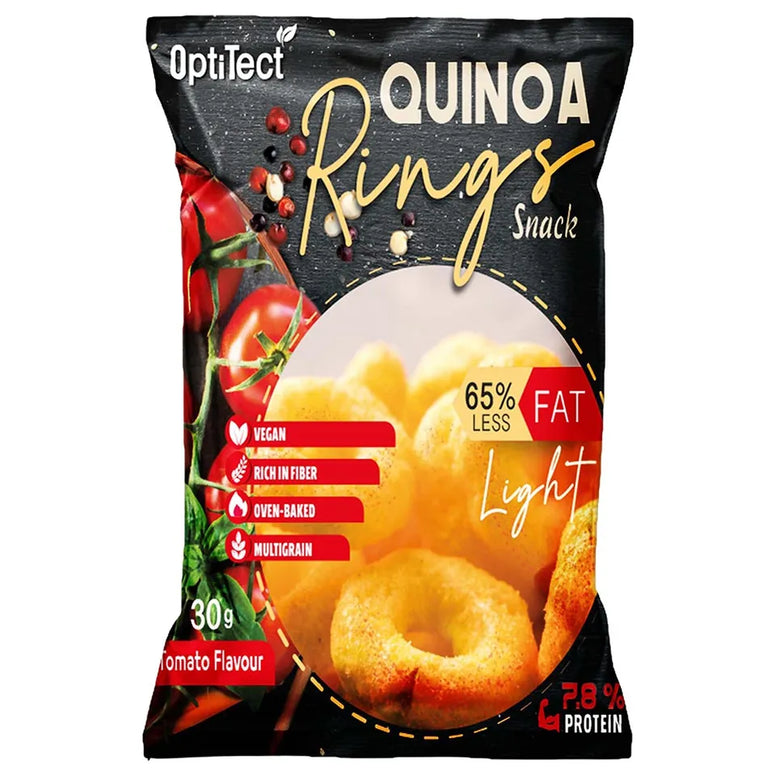 Optitect Quinoa Tomatoes Rings snack 30g