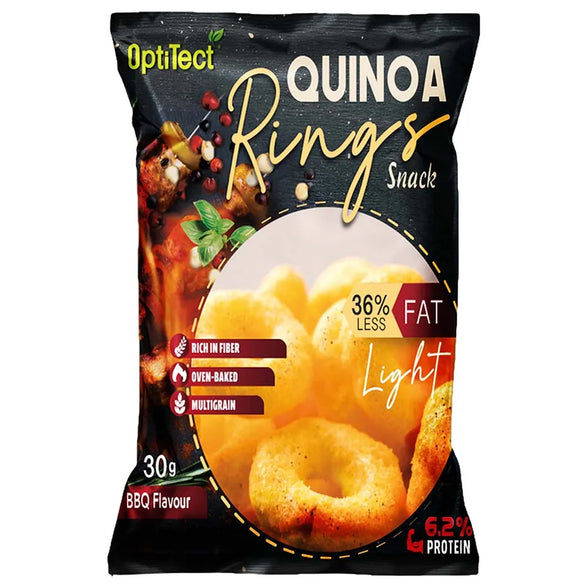 Optitect Quinoa Rings Snack Barbecue 30G