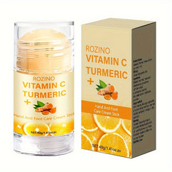 Vitamin C and Turmeric Hand and Foot Care Cream Stick Deep Moisturization and Healing