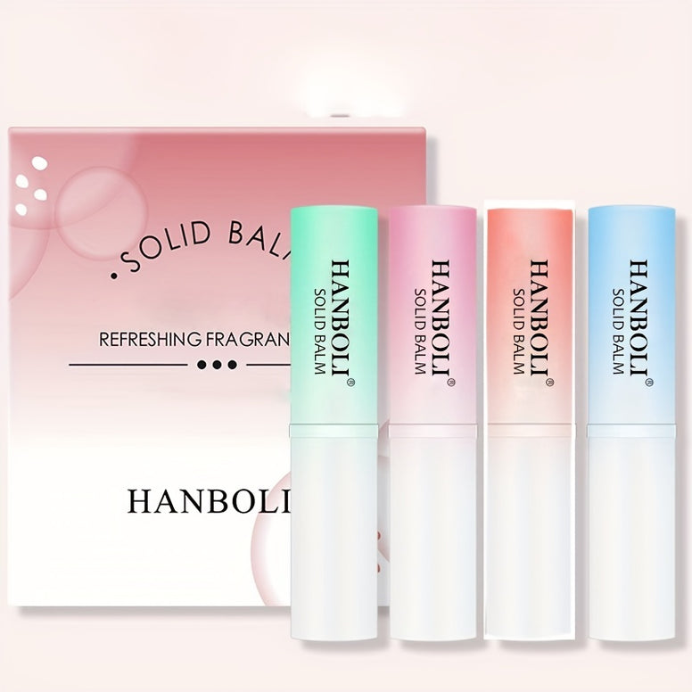 Solid Perfume Balm Portable Pocket Size Fresh and Light Solid Perfume for Women