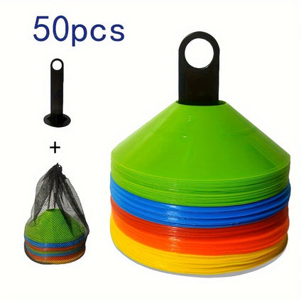 PE Football Training Equipment: Thickened Discs for Outdoor Sports - Set of 5/10/20/50pcs