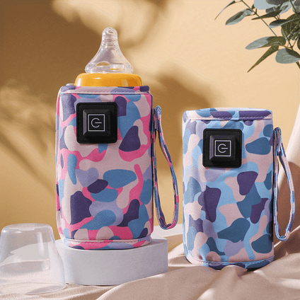 USB Charger Baby Bottle Warmer Portable Electric Insulated Bag Heats Milk Quickly Ideal for Travel