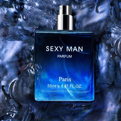 Sexy Man Colognes Perfume For Men Naturally Fresh Long Lasting Woody Scent Fragrance For Students Birthday Christmas Gift 55ML