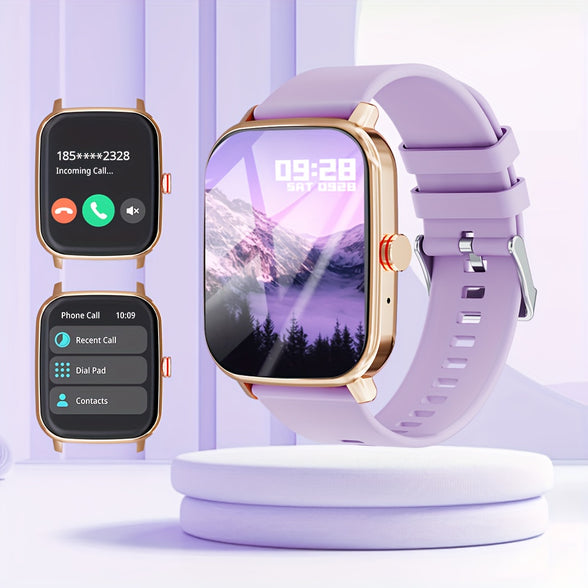 Fashion Meets Function: Stylish Women's Smartwatch with Wireless Calling, Fitness & More