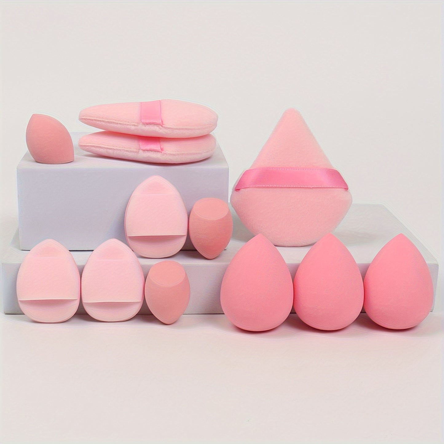 12-Piece All-Purpose Makeup Sponge Puff Set: The Ultimate Beauty Blending Collection