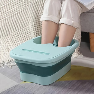 Portable Foldable Foot Spa with Massage Roller