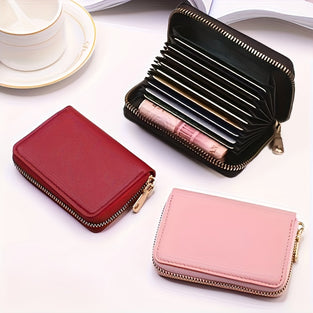 Business Card Holder, Coin Pouch Short Purse