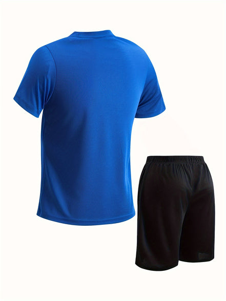 Kid's All-Star Athletic Set: Basketball & Football Activewear for Boys