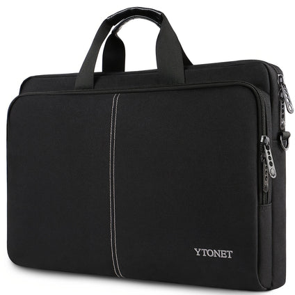 1pc Men's Briefcase With 17.3-Inch Laptop Compartment - Professional Business Bag For Work And Travel