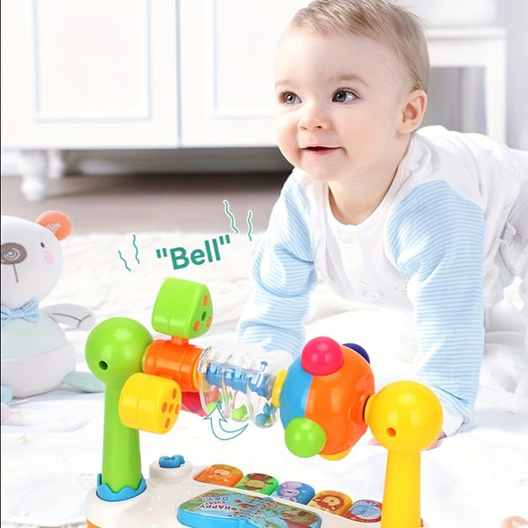 Wheel Inspired Musical Piano Keyboard Toy for Toddlers Engaging Vibrant Design Promotes Rhythm and Melody