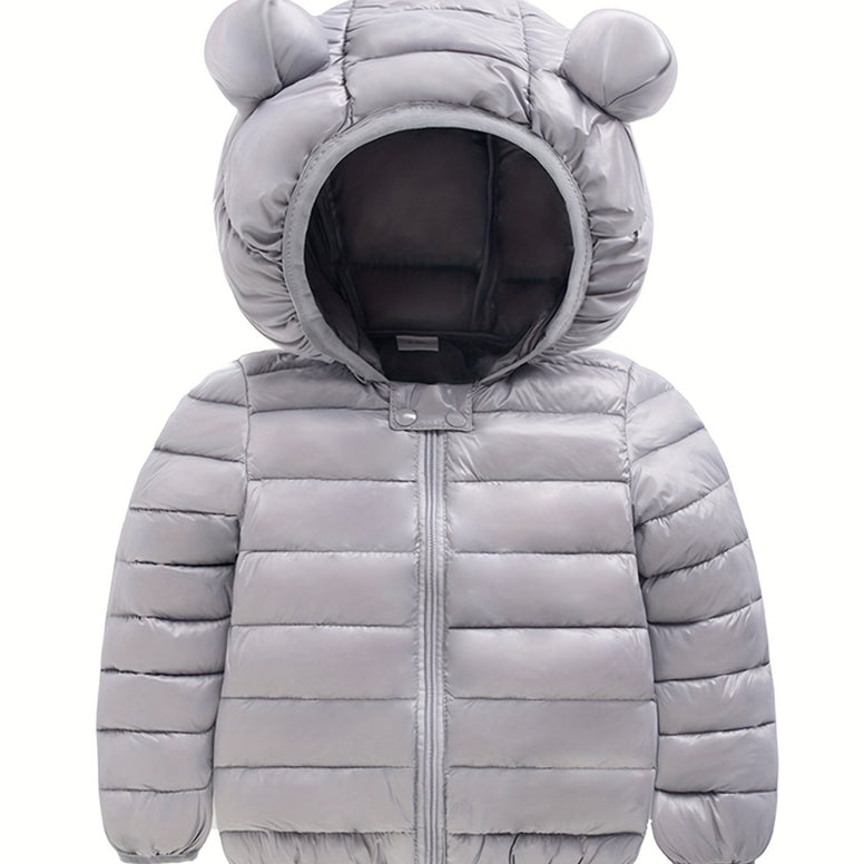 Adorable 3D Ear Hooded Coat for Babies & Toddlers