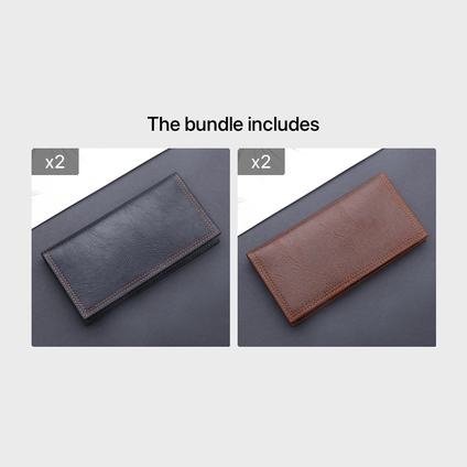 Thin Slim Wallet, Name Engraving PU Leather Long Clutch Wallet, Coin Hand Purse Credit Card Holder Pocket