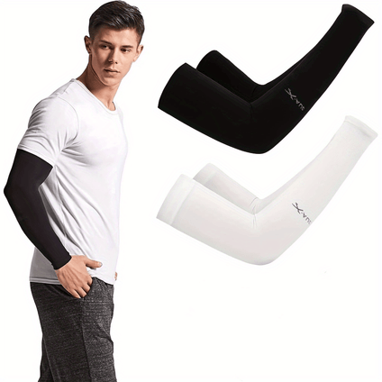 Comfortable Cooling Arm Sleeves: UV Sun Protection