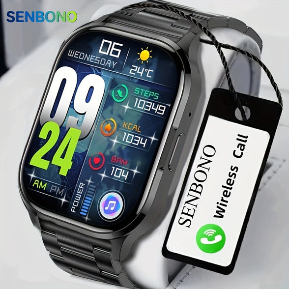 2024 New AMOLED Smart Watch: The Ultimate Wireless Calling Companion with Alway On Display