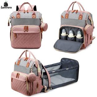 Trendy Diaper Bag Backpack Ultimate Companion for Modern Parents Stylish and Functional Design High-Quality Waterproof Materials Spacious Interior Thoughtfully Designed Layout for Baby Care Essentials