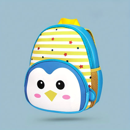 1pc Children's Animal Backpack, Cartoon Cute Three-dimensional Animal Shape Backpack, Kindergarten Small School Bag, Lightweight Backpack For Going Out, Waterproof Lightweight Backpack
