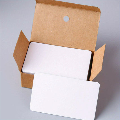 100-Pack Blank Kraft Paper Cards