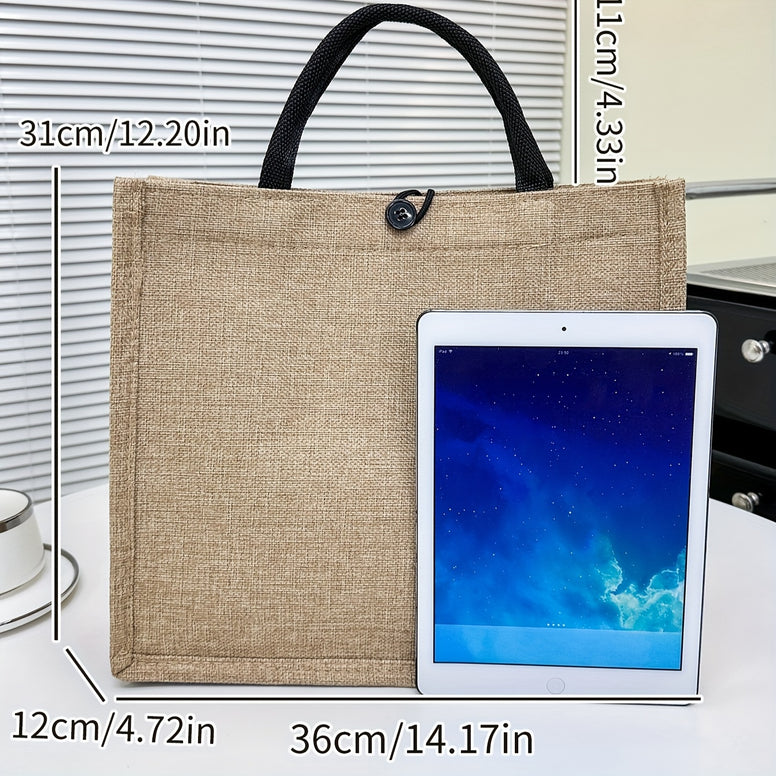 2024 New Fashionable Commuter Bag: Large Capacity Versatile Handbag for Daily Use