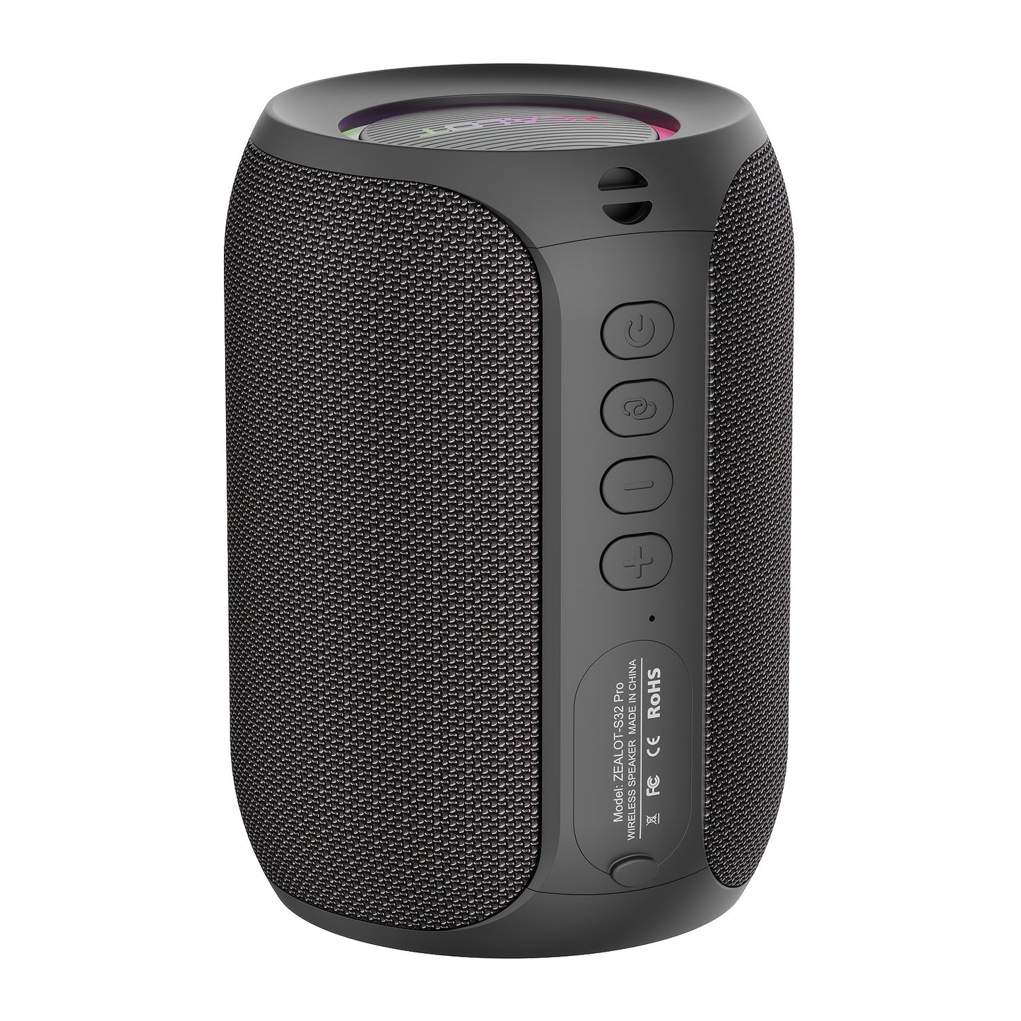 S32 Pro 15W Wireless Speaker: Outdoor Portable Subwoofer with IPX-6 Waterproof Rating, Dual Pairing, and Long Playtime for Booming Bass and Loud Stereo Sound