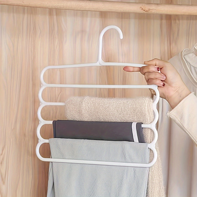 Ultimate Space-Saving 5-Tier Hanger: Organize Pants