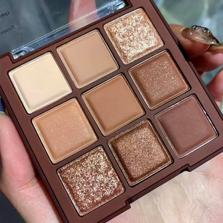 Chocolate Eyeshadow Palette: Natural Nude Matte