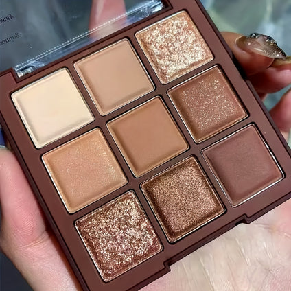 Chocolate Eyeshadow Palette: Natural Nude Matte