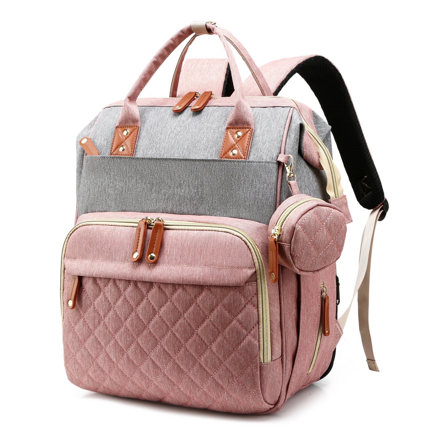 Trendy Diaper Bag Backpack Ultimate Companion for Modern Parents Stylish and Functional Design High-Quality Waterproof Materials Spacious Interior Thoughtfully Designed Layout for Baby Care Essentials