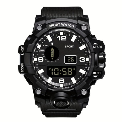 Stylish Men's Sports Watch with Night Light