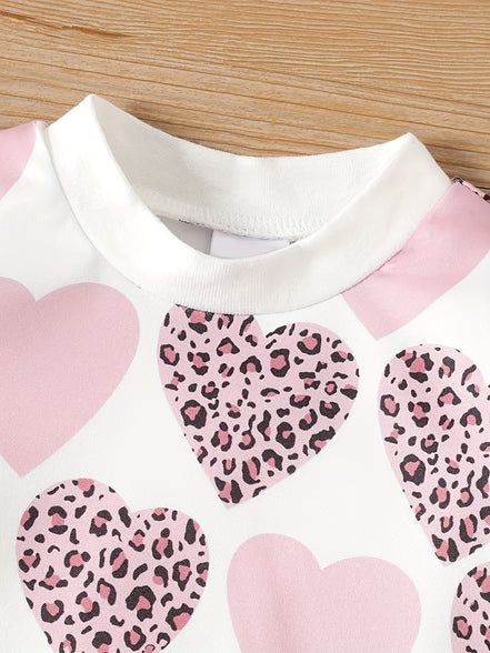 Leopard Love Printed Toddler Sweatshirt