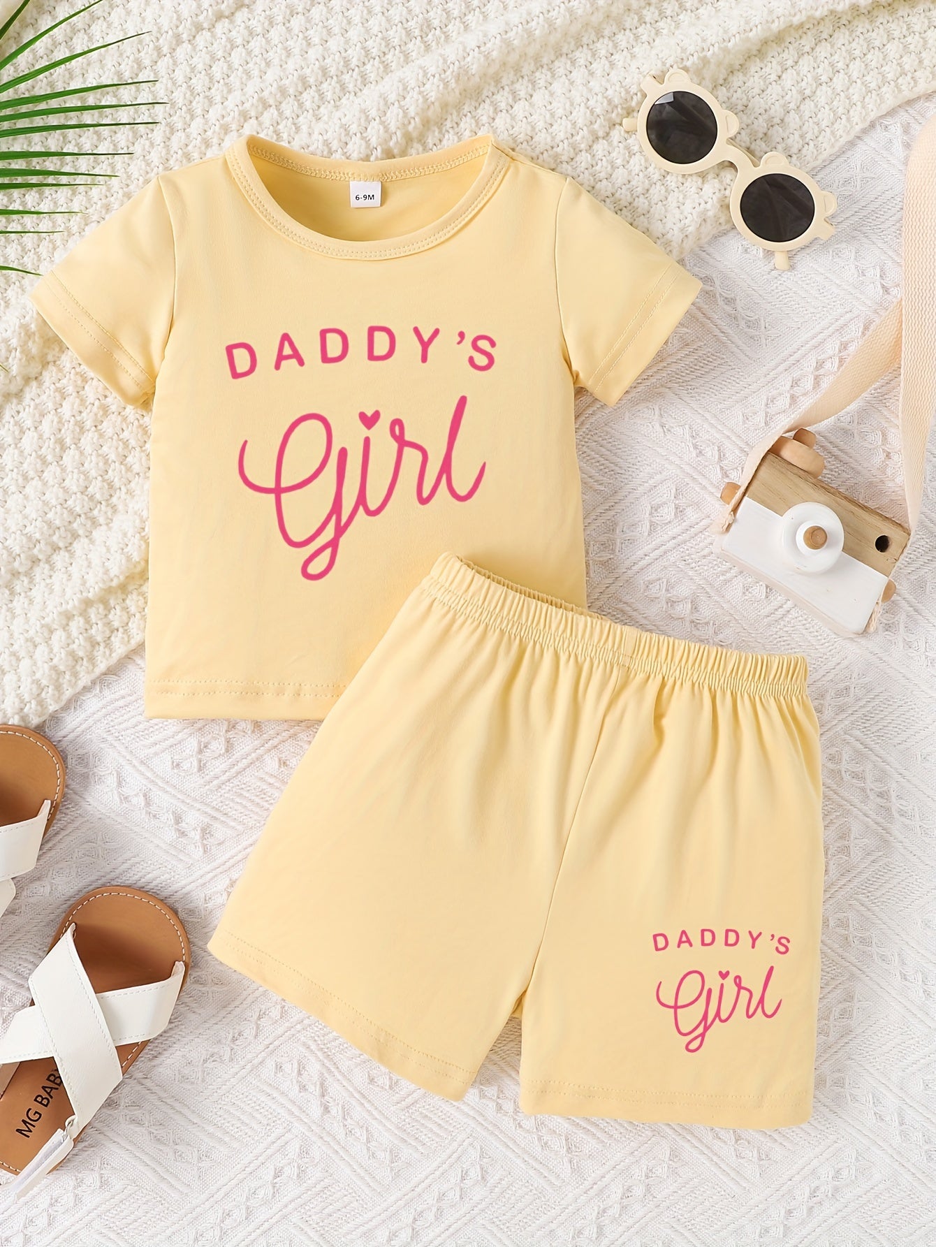 Adorable Toddler Tee & Shorts Set