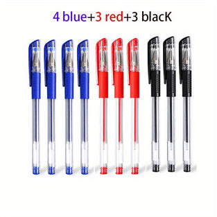 10-Piece Kawaii Gel Pen Set - Versatile 0.5mm Bullet Tip