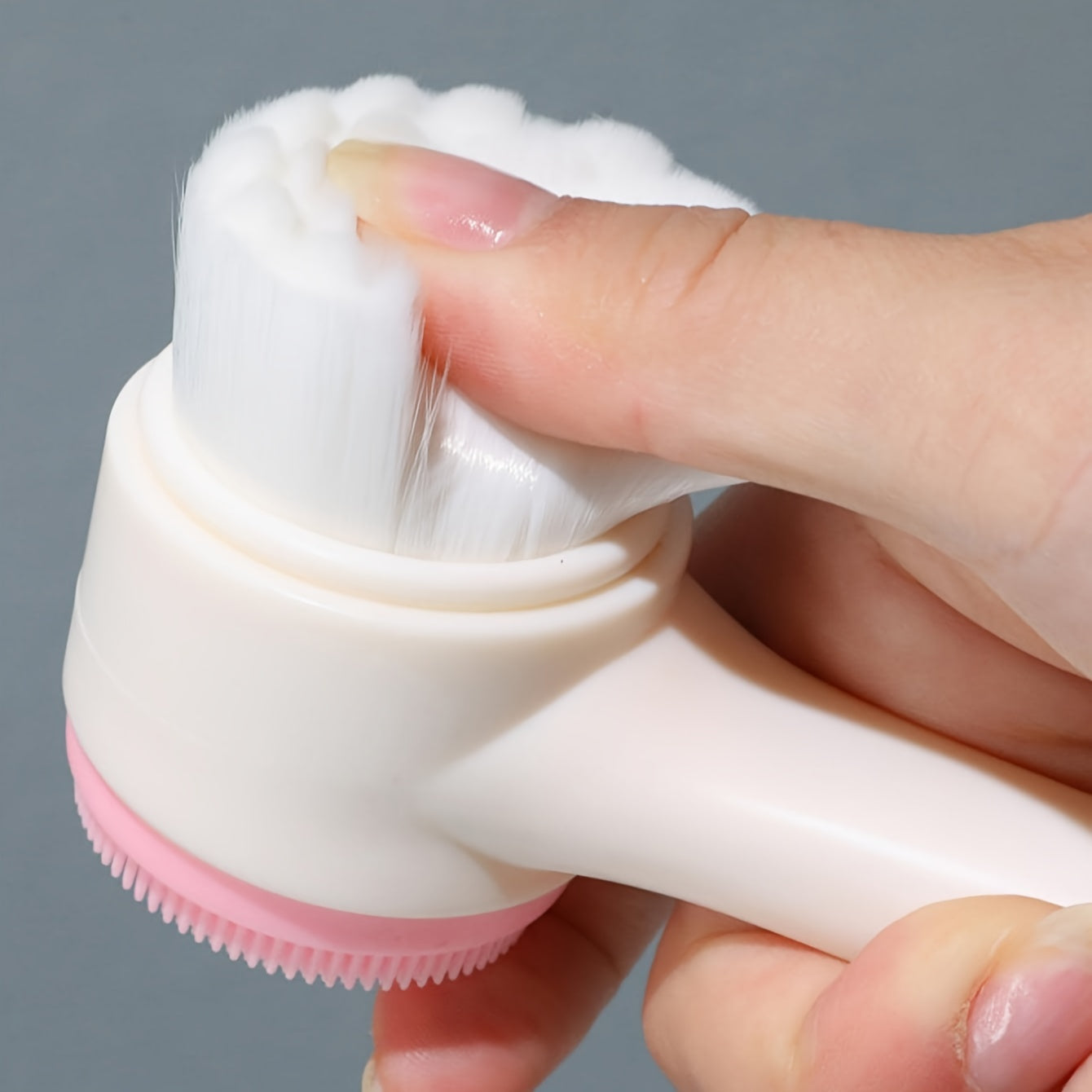 Double-Sided Silicone Facial Cleansing Brush: The Ultimate Skincare Tool