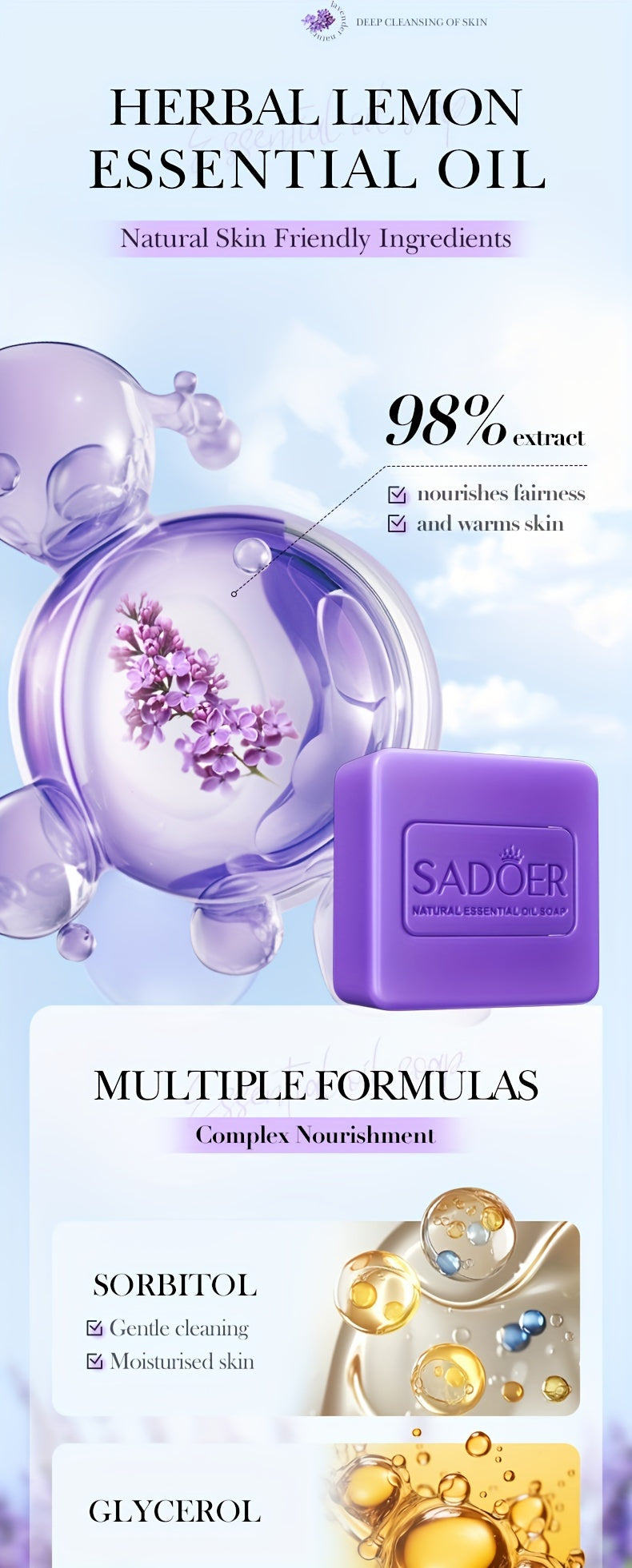 Luxurious Lavender Moisturizing Cream