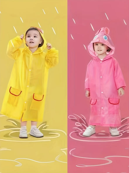 Adorable Animal Hooded Raincoat - Perfect Gift for Boys and Girls!