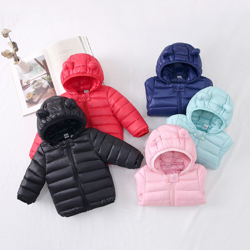 Adorable 3D Ear Hooded Coat for Babies & Toddlers