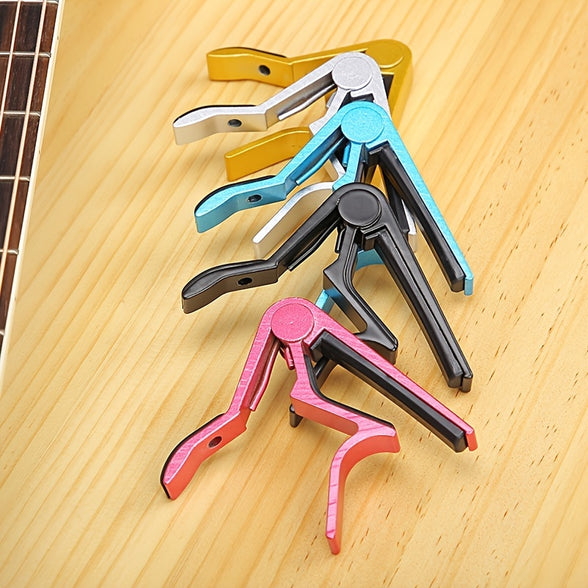 Premium Aluminum Alloy Guitar Capo: Quick Change Clamp for Guitarists of All Styles