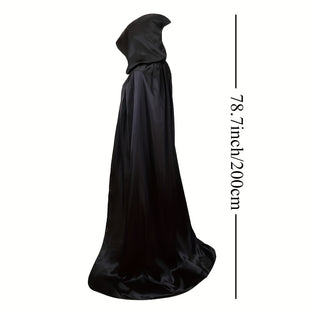 1pc Halloween Party Cloak Cape, Party Costume, Performance Cosplay Props Decorations