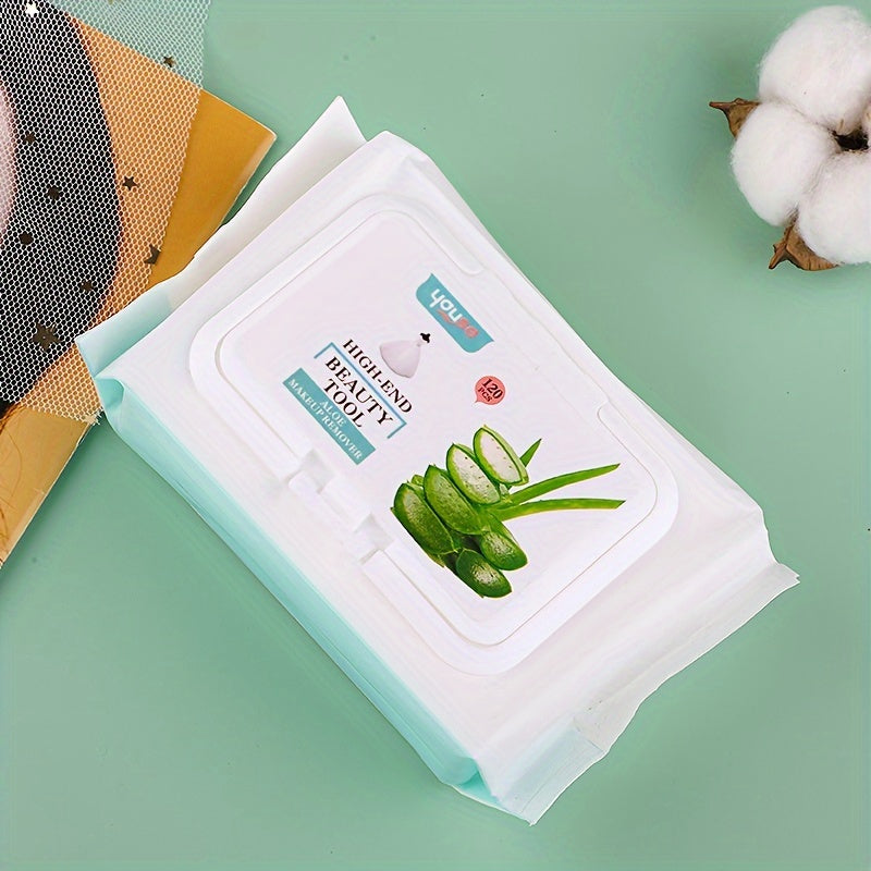 Aloe Vera Makeup Remover Wipes: